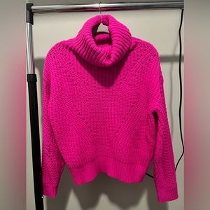 Hot Pink Sweater Size S/M